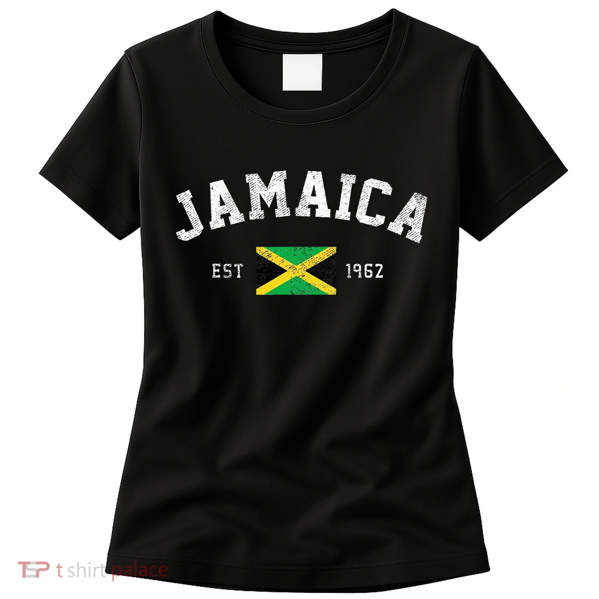 Jamaica Est. 1962 Jamaican Flag Independence Day Women's T-Shirt