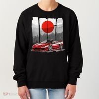 Jdm Euro Car Scene Nsx Tuning Drift Import Women's Sweatshirt thumb 0