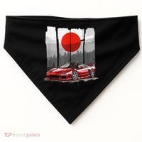 Jdm Euro Car Scene Nsx Tuning Drift Import USA-Made Doggie Bandana thumb 0