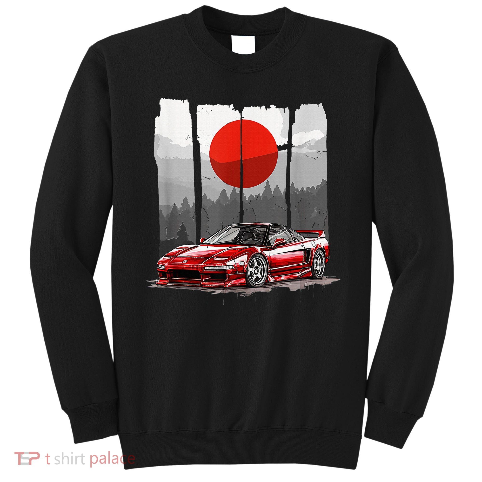 Jdm Euro Car Scene Nsx Tuning Drift Import Sweatshirt