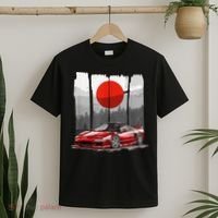 Jdm Euro Car Scene Nsx Tuning Drift Import T-Shirt thumb 2