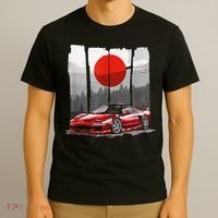 Jdm Euro Car Scene Nsx Tuning Drift Import T-Shirt thumb 3