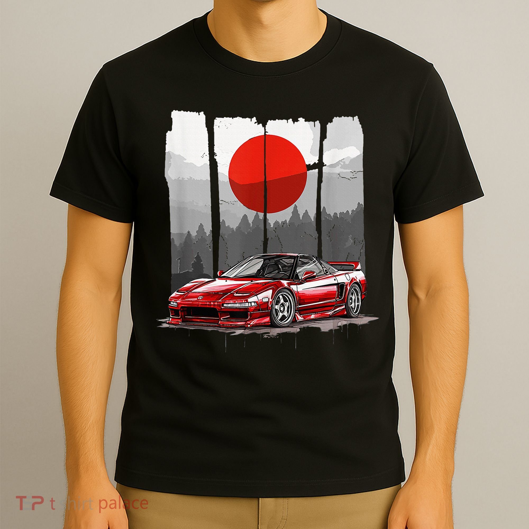 Jdm Euro Car Scene Nsx Tuning Drift Import T-Shirt
