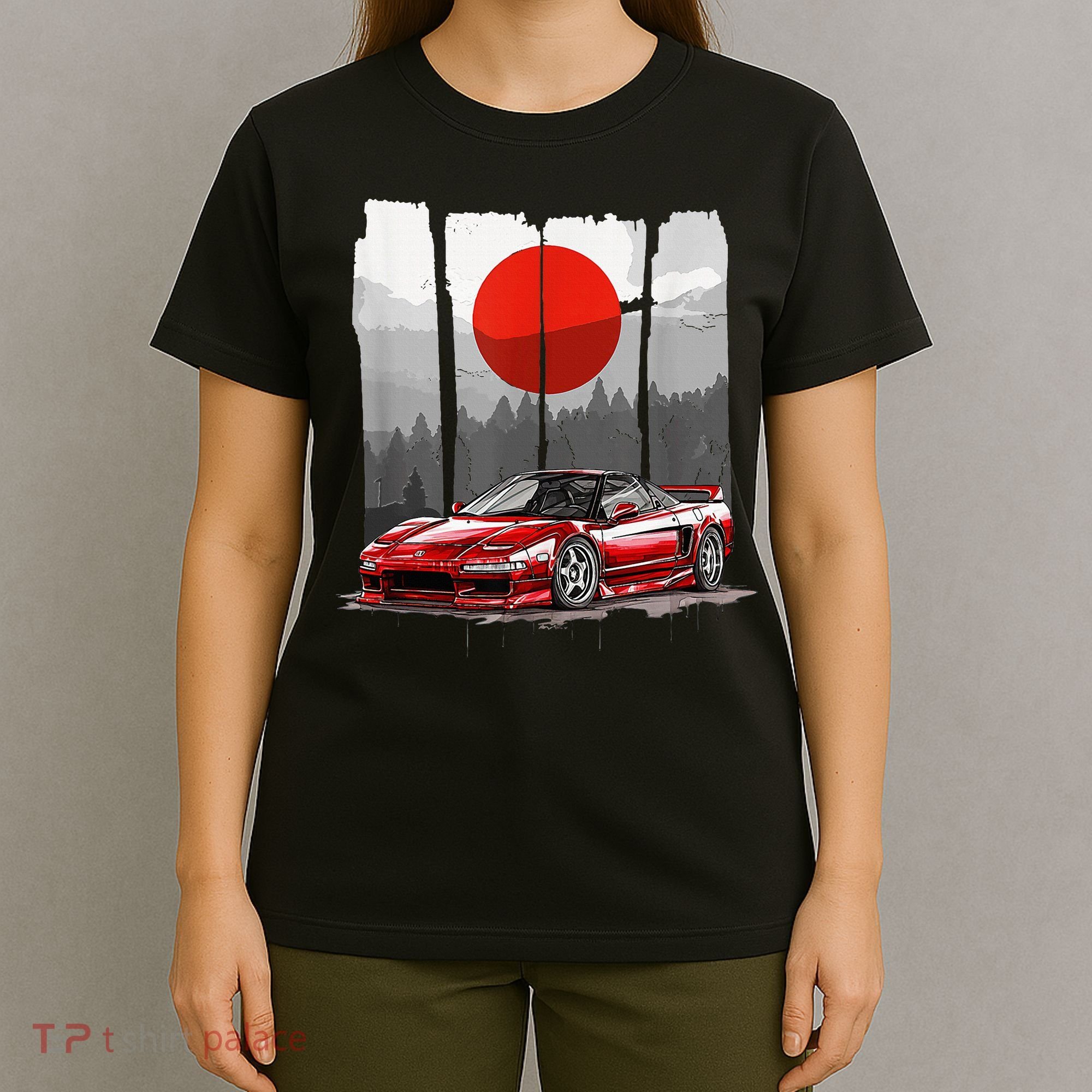 Jdm Euro Car Scene Nsx Tuning Drift Import T-Shirt