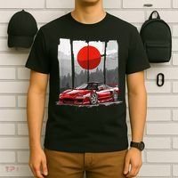 Jdm Euro Car Scene Nsx Tuning Drift Import T-Shirt thumb 6