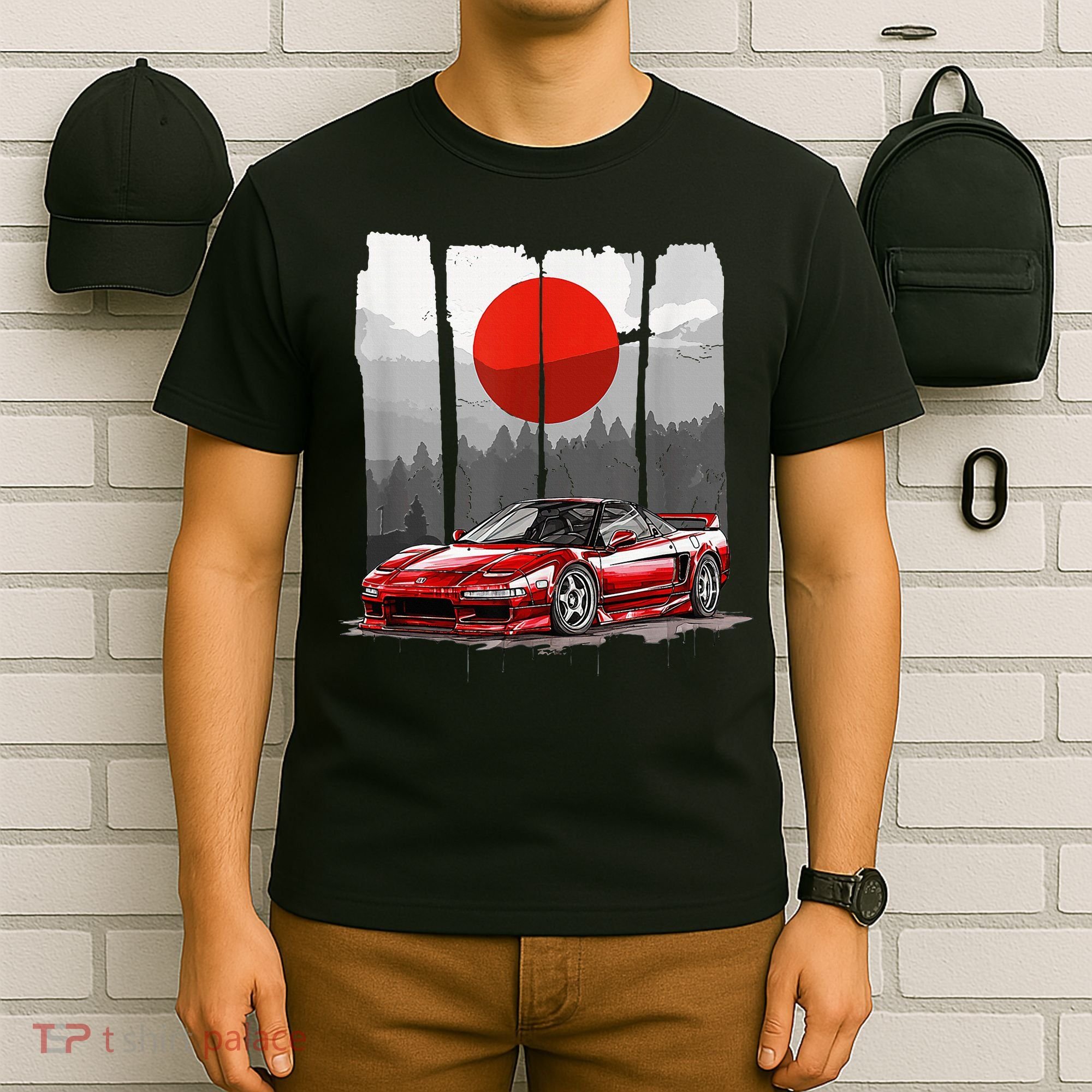 Jdm Euro Car Scene Nsx Tuning Drift Import T-Shirt