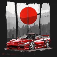 Jdm Euro Car Scene Nsx Tuning Drift Import Ornament thumb 1