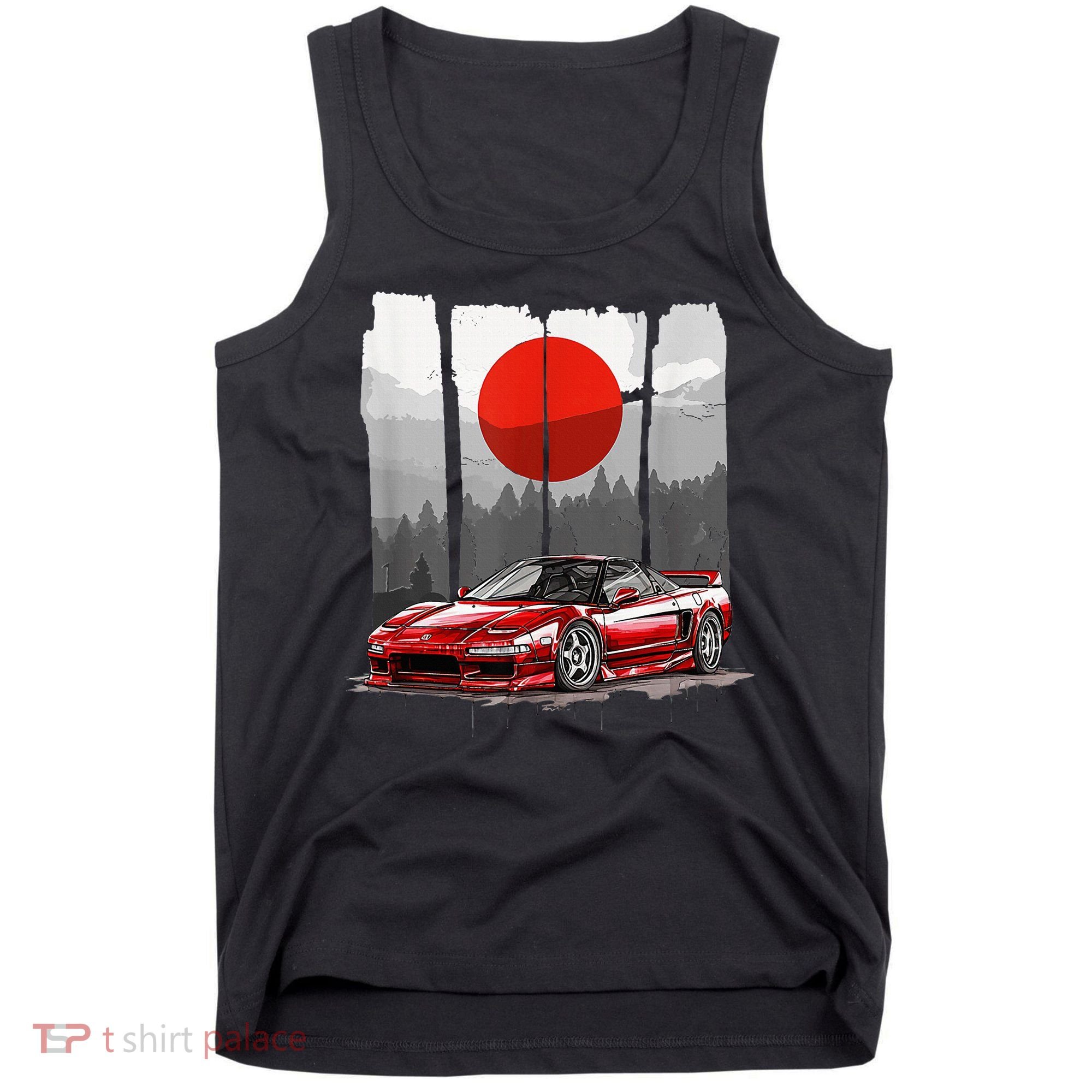 Jdm Euro Car Scene Nsx Tuning Drift Import Tank Top