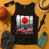 Jdm Euro Car Scene Nsx Tuning Drift Import Tank Top thumb 4