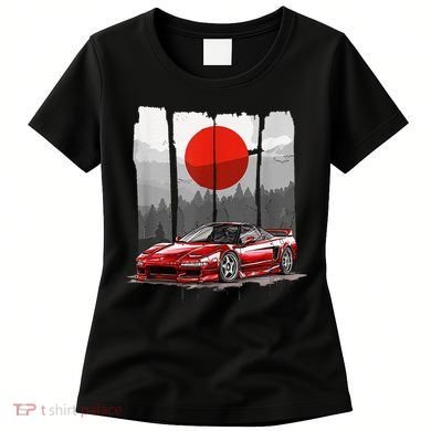 Jdm Euro Car Scene Nsx Tuning Drift Import Women's T-Shirt