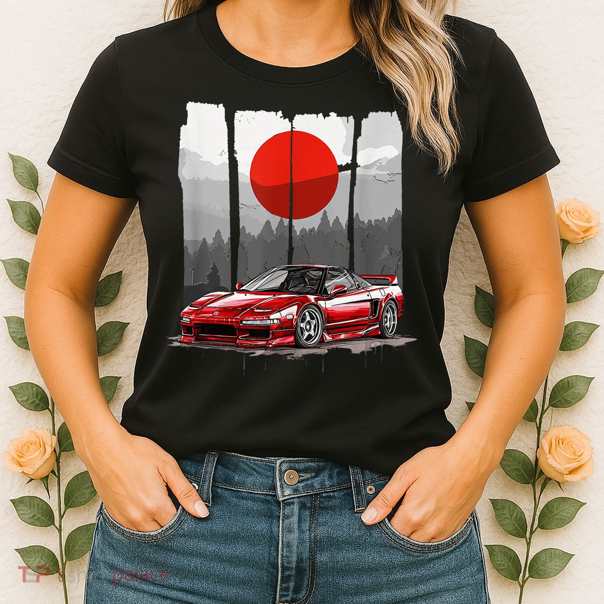 Jdm Euro Car Scene Nsx Tuning Drift Import Women's T-Shirt