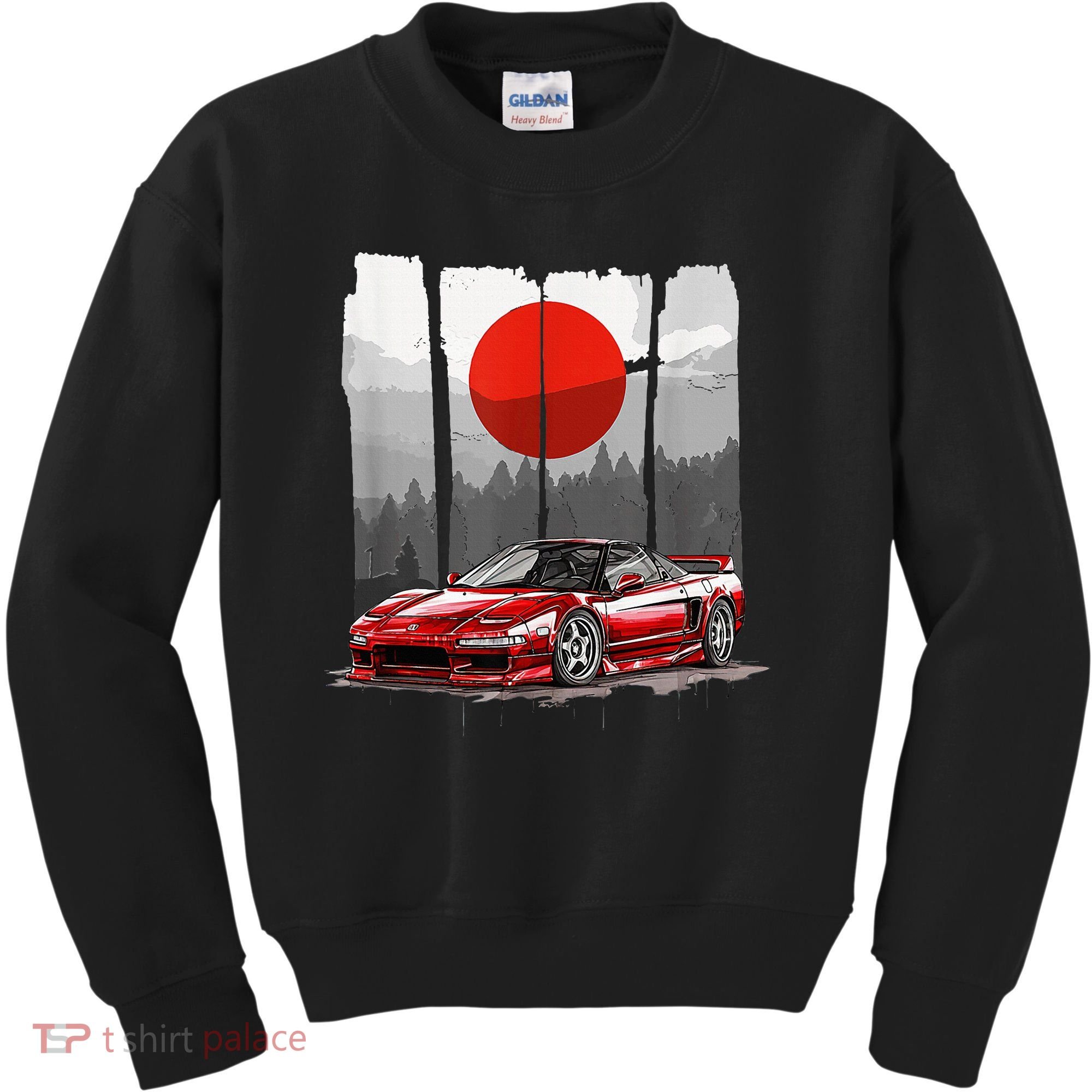 Jdm Euro Car Scene Nsx Tuning Drift Import Kids Sweatshirt