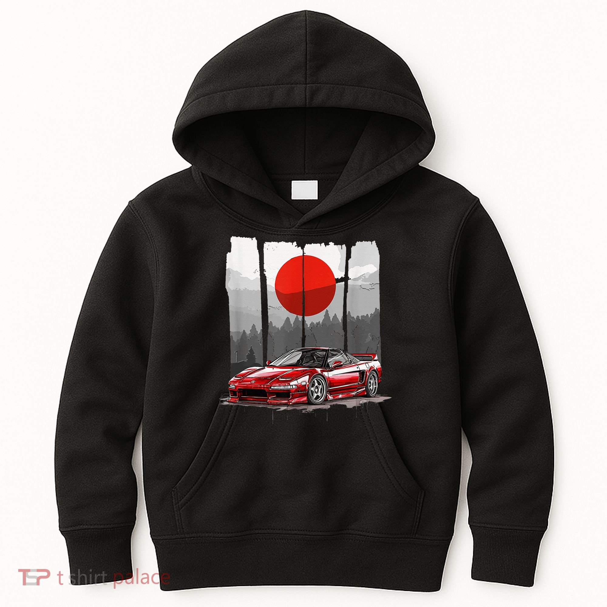 Jdm Euro Car Scene Nsx Tuning Drift Import Kids Hoodie