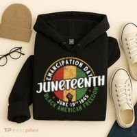 Juneteenth Emancipation Day Black American Freedom Hoodie thumb 4