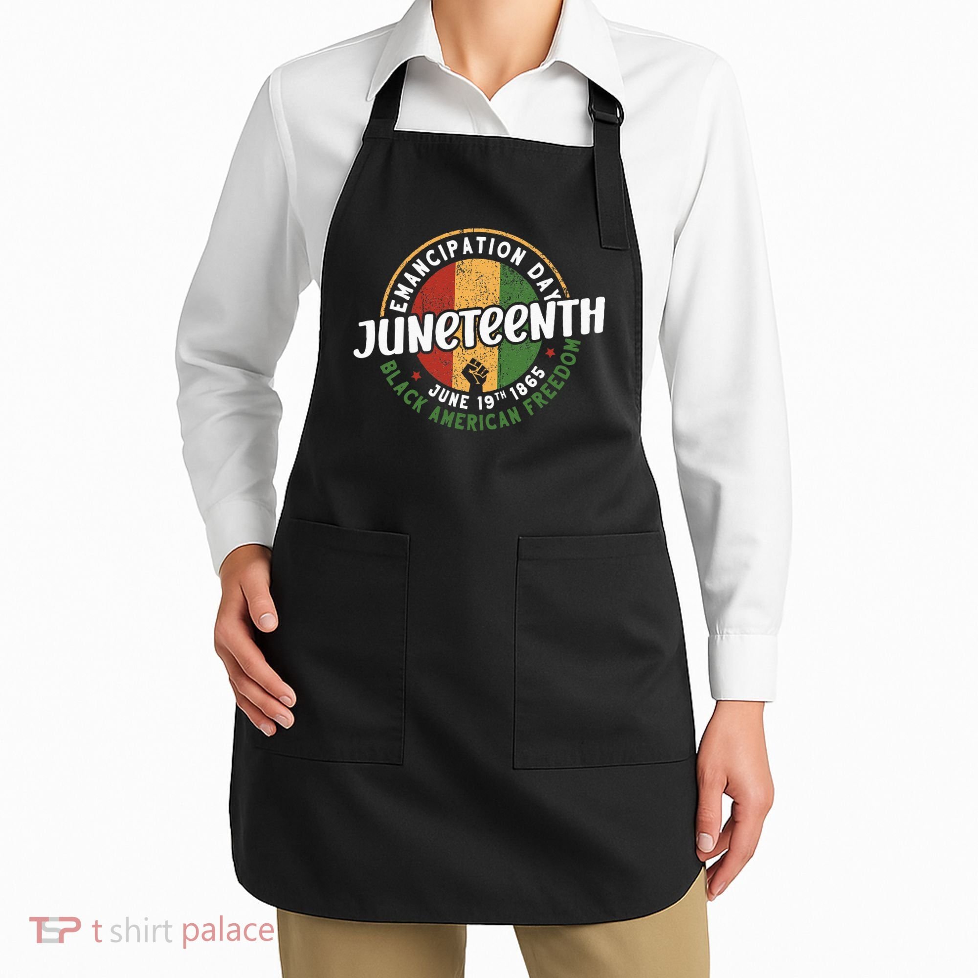 Juneteenth Emancipation Day Black American Freedom Apron