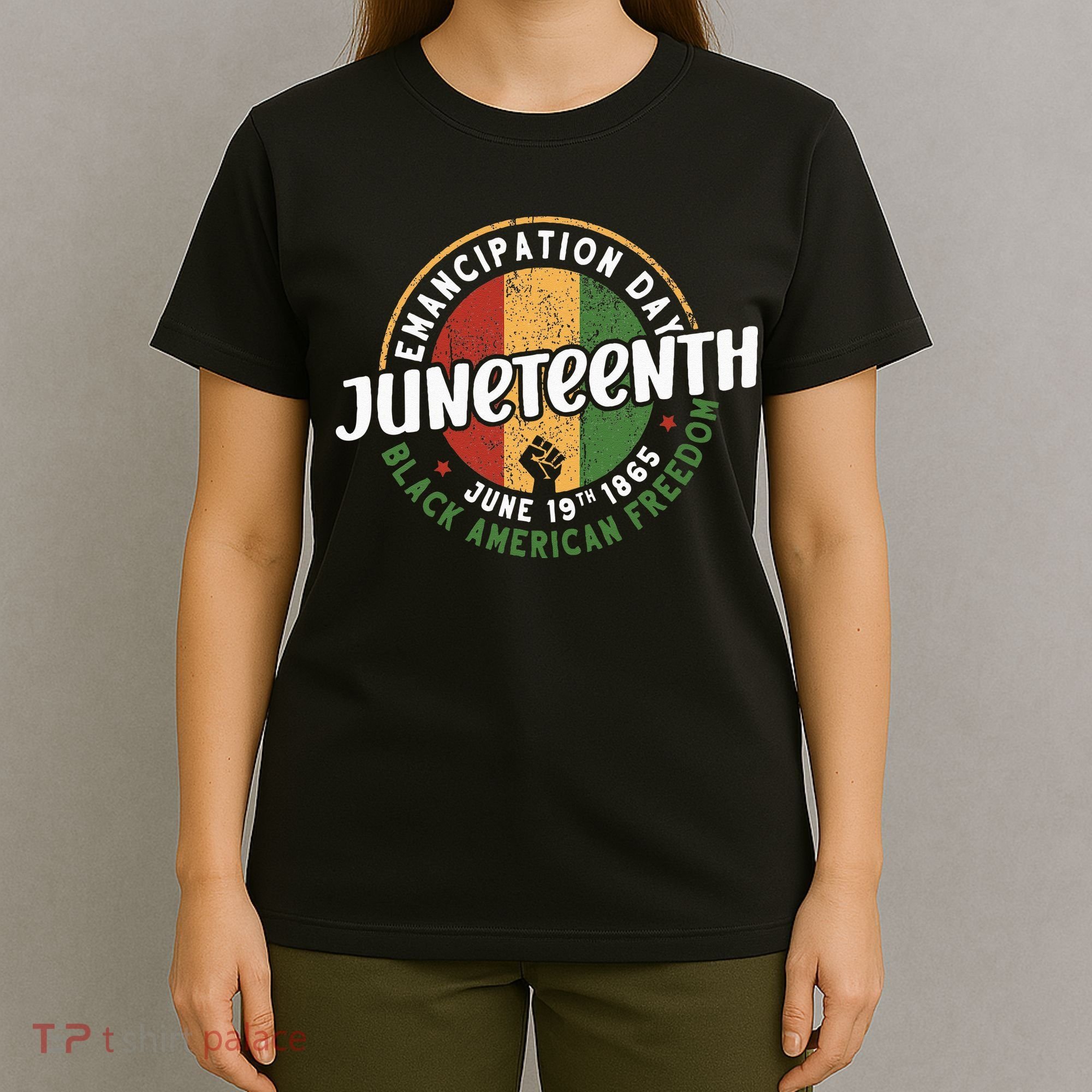 Juneteenth Emancipation Day Black American Freedom T-Shirt