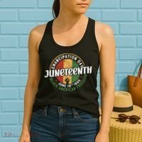 Juneteenth Emancipation Day Black American Freedom Women's Tank Top thumb 2