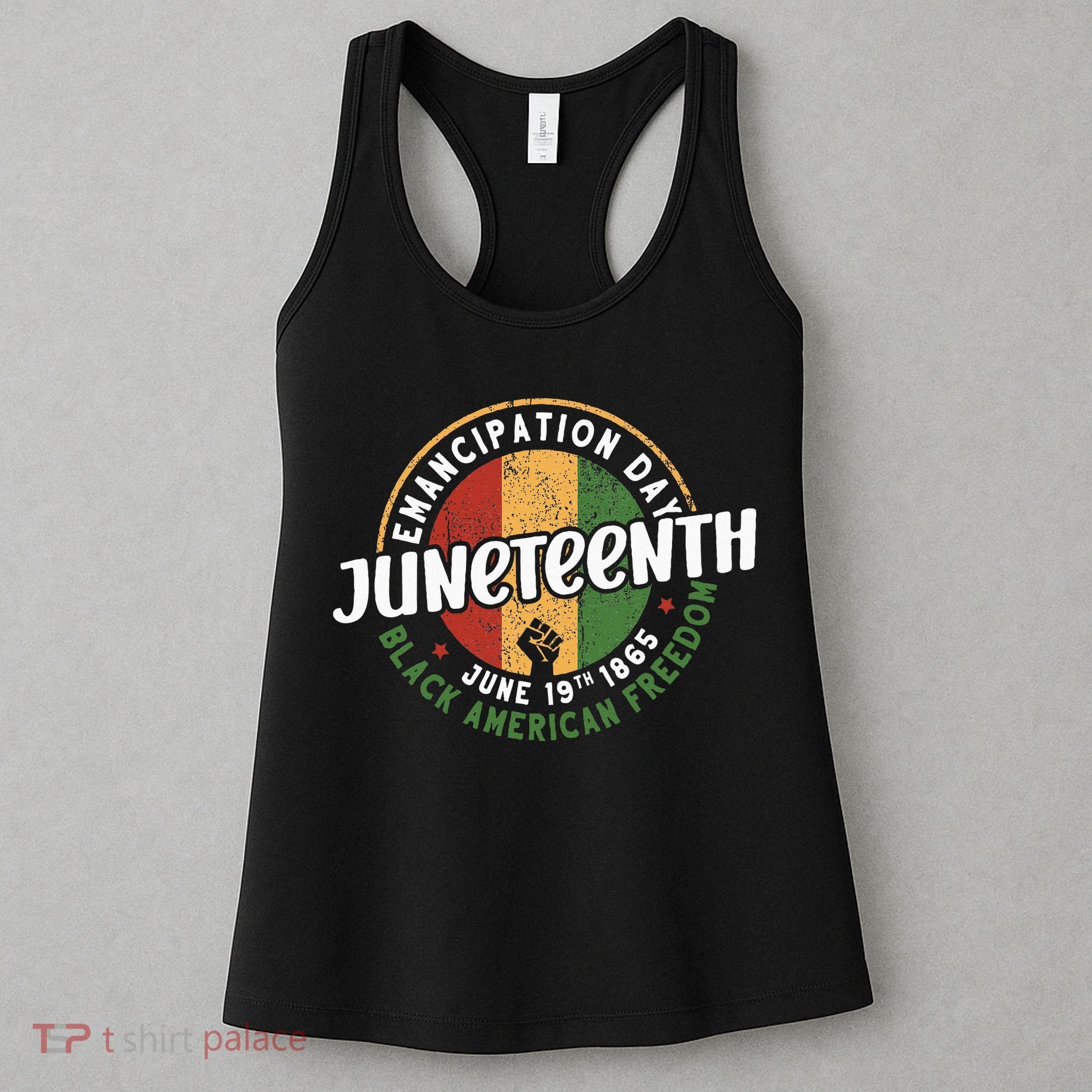 Juneteenth Emancipation Day Black American Freedom Women's Tank Top