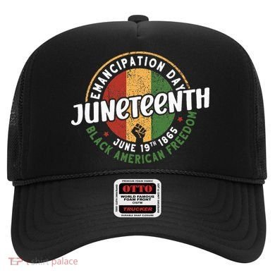 Juneteenth Emancipation Day Black American Freedom Hat