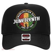 Juneteenth Emancipation Day Black American Freedom Hat thumb 0