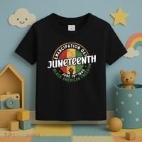 Juneteenth Emancipation Day Black American Freedom Toddler T-Shirt thumb 3