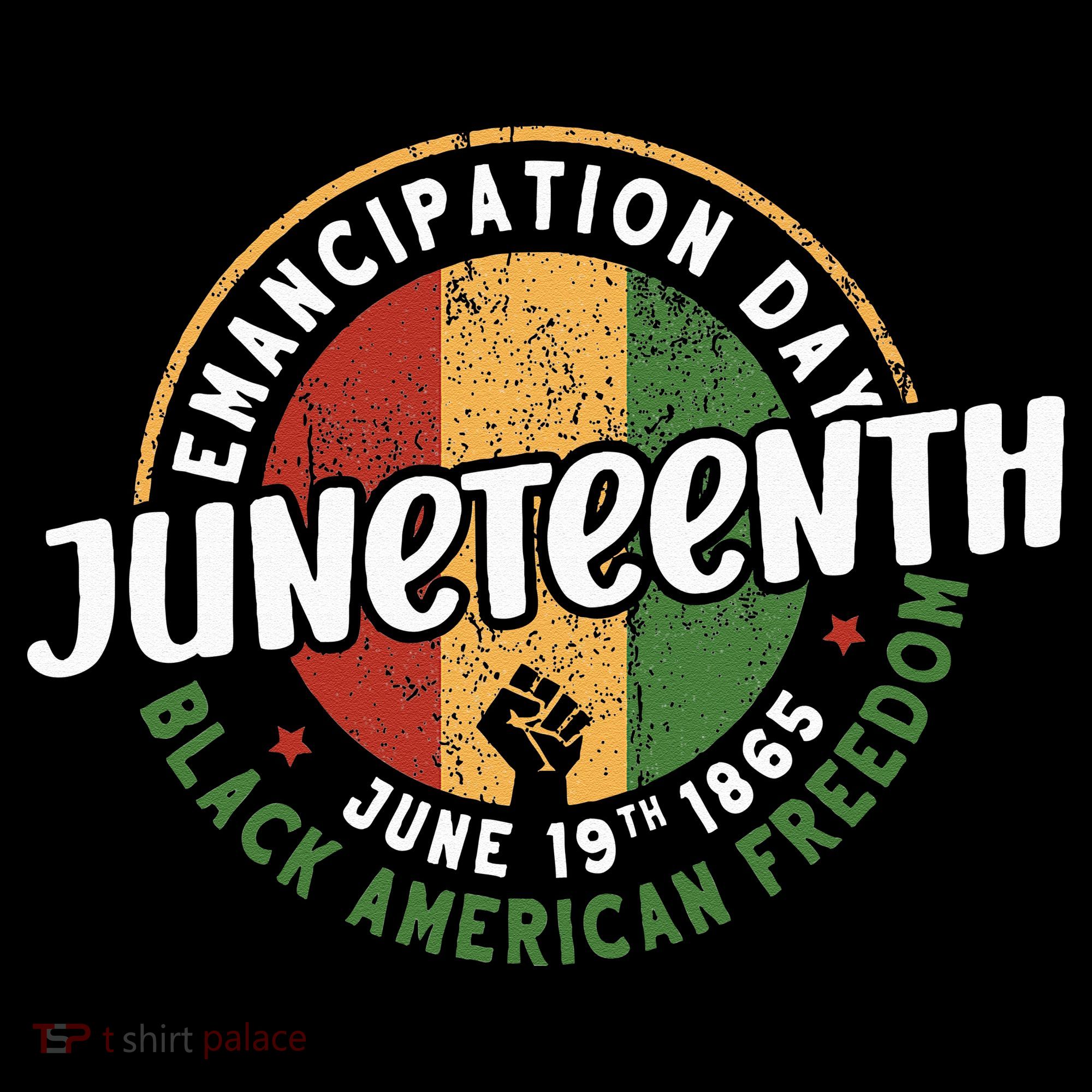 Juneteenth Emancipation Day Black American Freedom Women's T-Shirt