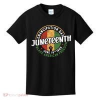 Juneteenth Emancipation Day Black American Freedom Kids T-Shirt thumb 0