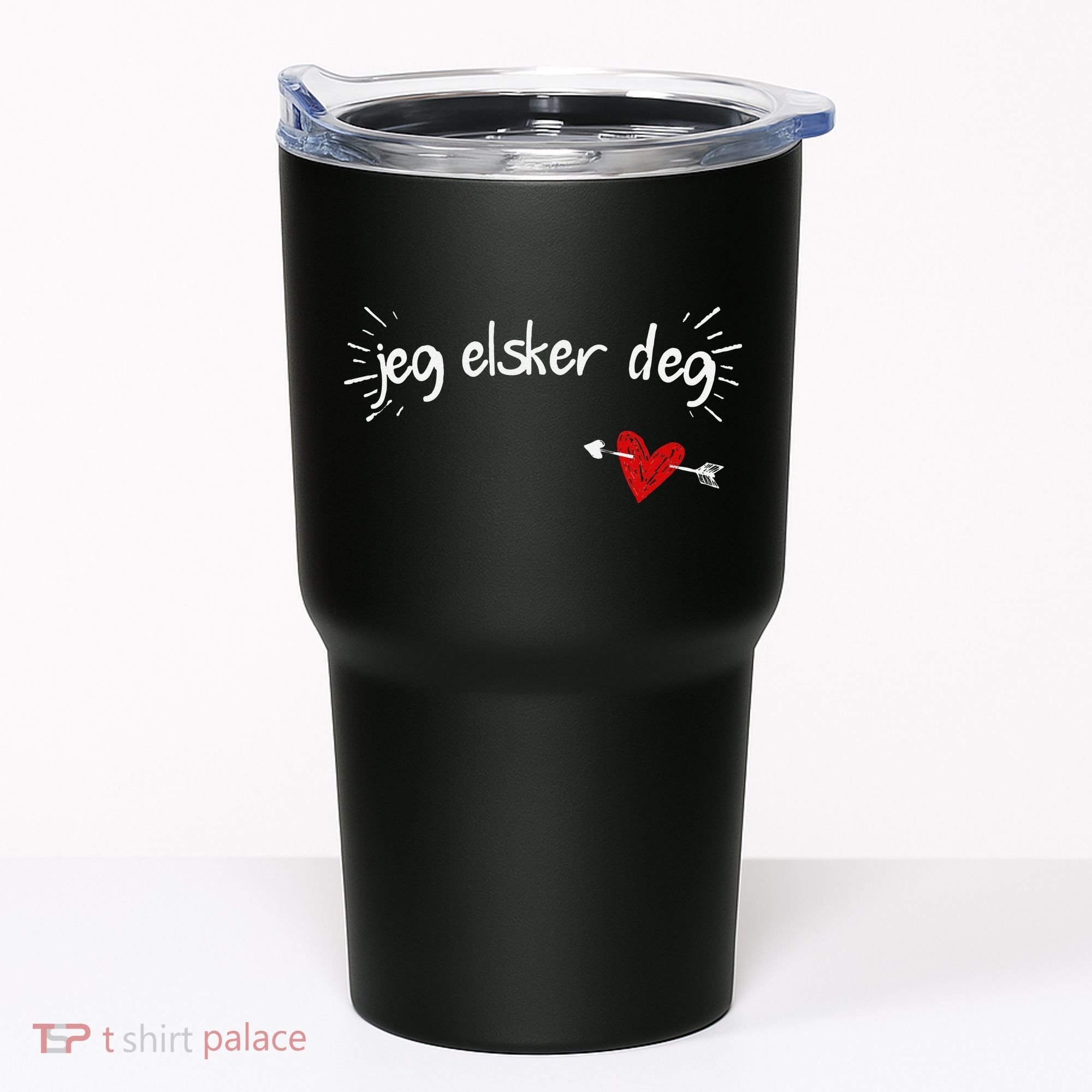 Jeg Elsker Deg I Love You In Norwegian Tumbler