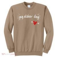 Jeg Elsker Deg I Love You In Norwegian Sweatshirt thumb 0