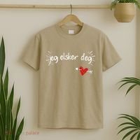 Jeg Elsker Deg I Love You In Norwegian T-Shirt thumb 2