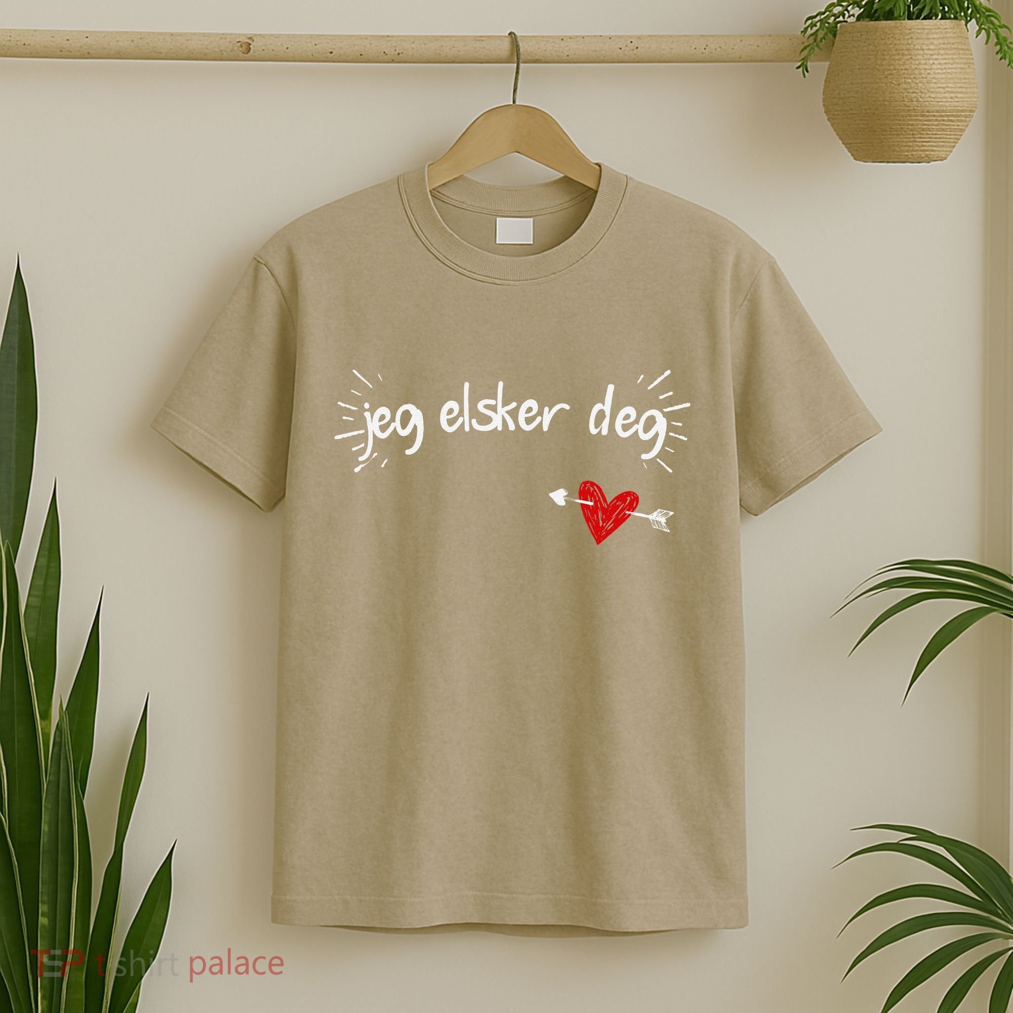 Jeg Elsker Deg I Love You In Norwegian T-Shirt