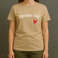 Jeg Elsker Deg I Love You In Norwegian T-Shirt thumb 4