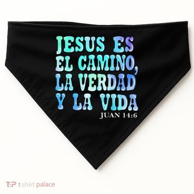Jesus Es El Camino Premium USA-Made Doggie Bandana