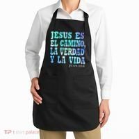 Jesus Es El Camino Premium Apron thumb 2