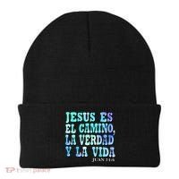 Jesus Es El Camino Premium Beanie thumb 0