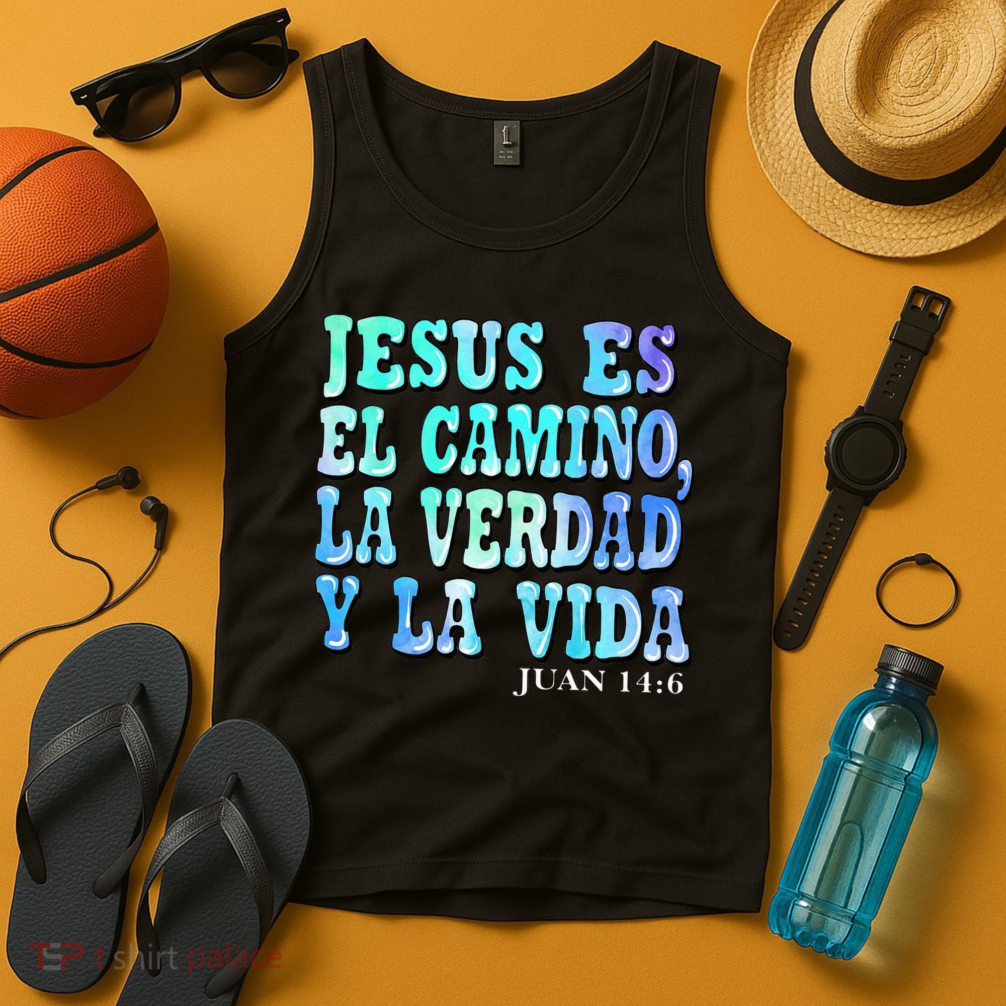 Jesus Es El Camino Premium Tank Top