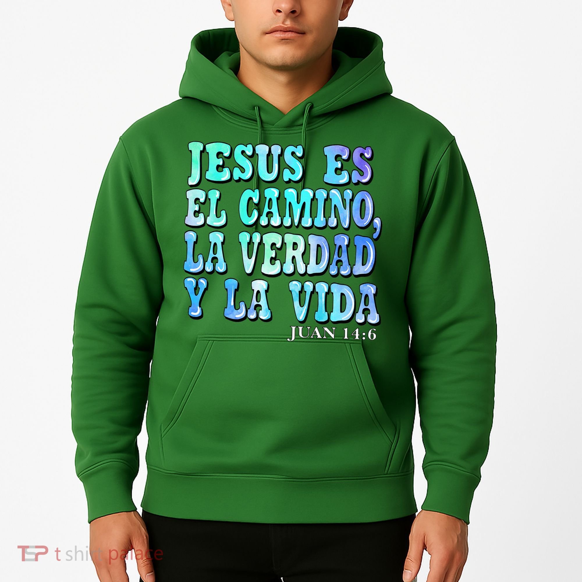 Jesus Es El Camino Premium Hoodie