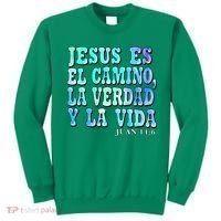 Jesus Es El Camino Premium Sweatshirt thumb 0