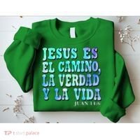 Jesus Es El Camino Premium Sweatshirt thumb 2