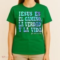 Jesus Es El Camino Premium T-Shirt thumb 4