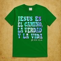 Jesus Es El Camino Premium T-Shirt thumb 5