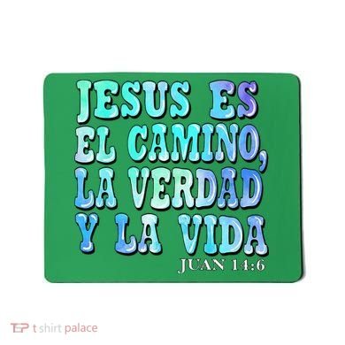 Jesus Es El Camino Premium Mousepad
