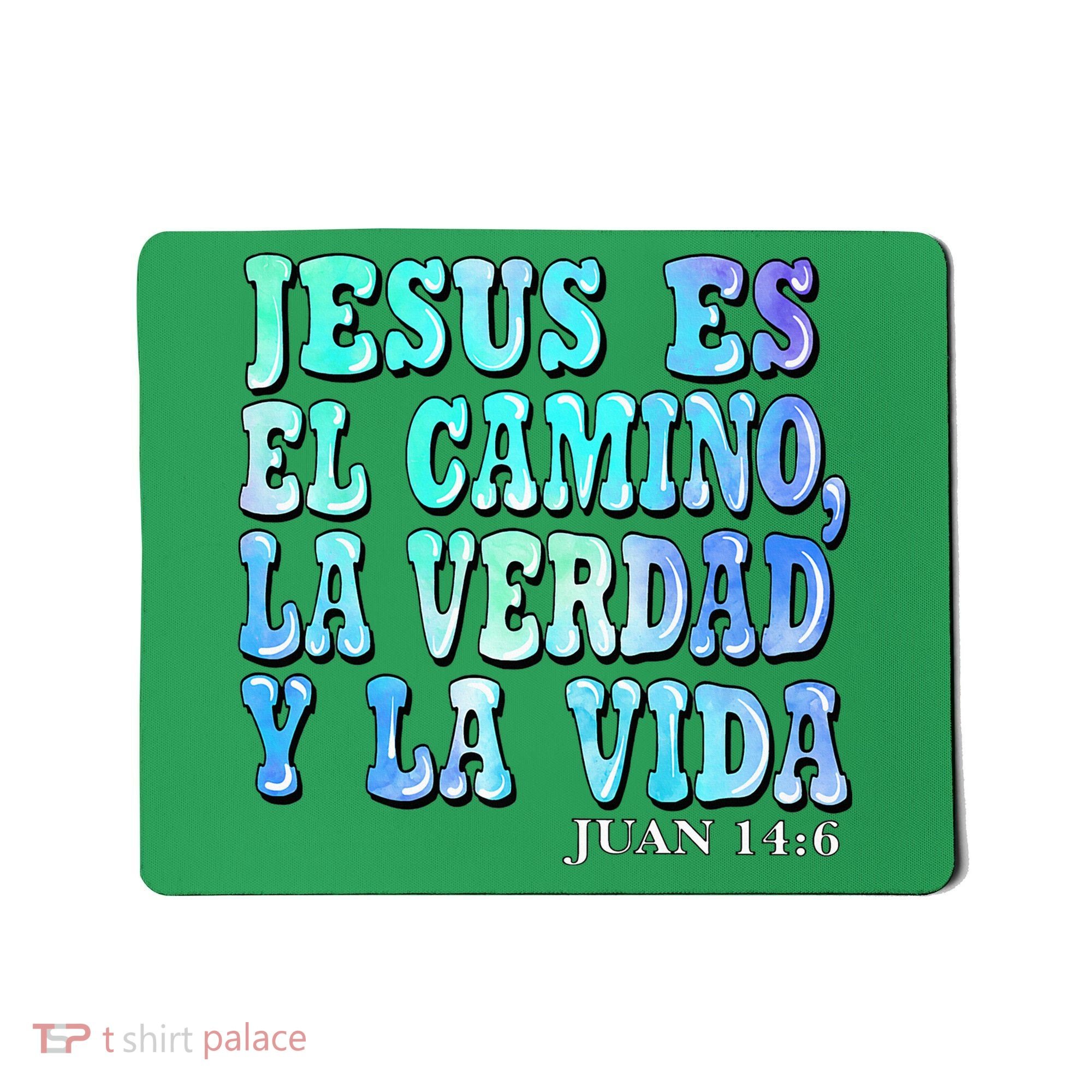 Jesus Es El Camino Premium Mousepad