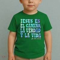 Jesus Es El Camino Premium Toddler T-Shirt thumb 2