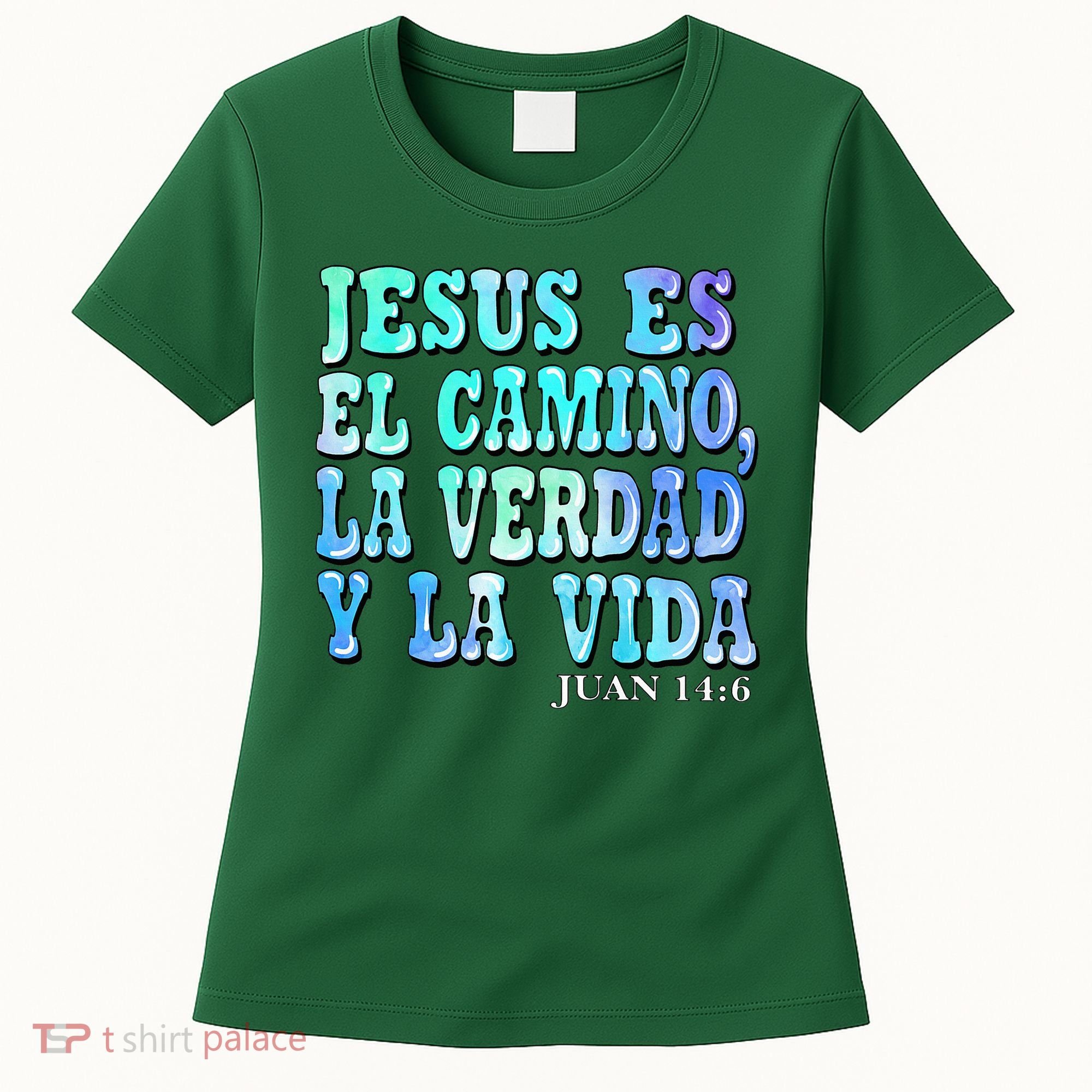 Jesus Es El Camino Premium Women's T-Shirt