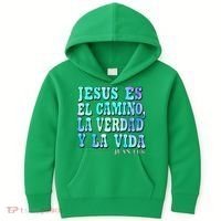 Jesus Es El Camino Premium Kids Hoodie thumb 0
