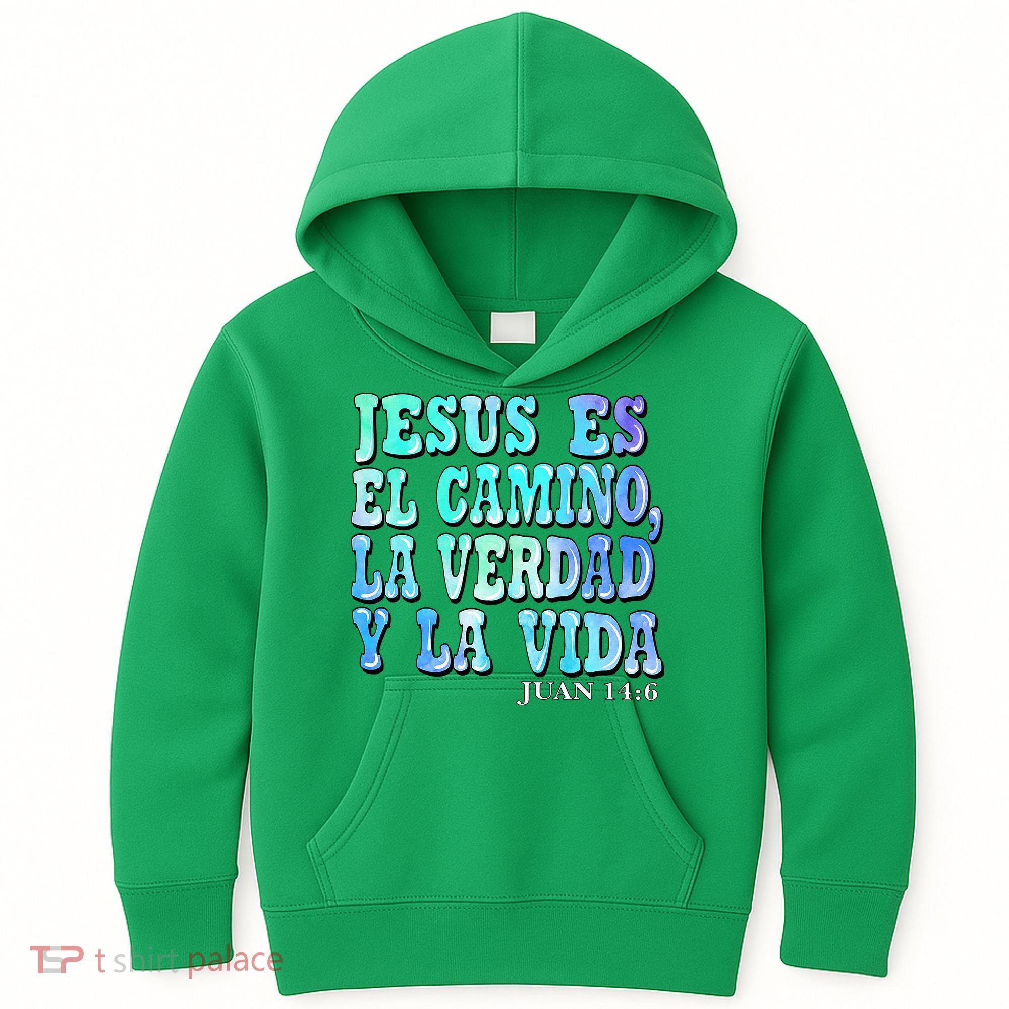 Jesus Es El Camino Premium Kids Hoodie