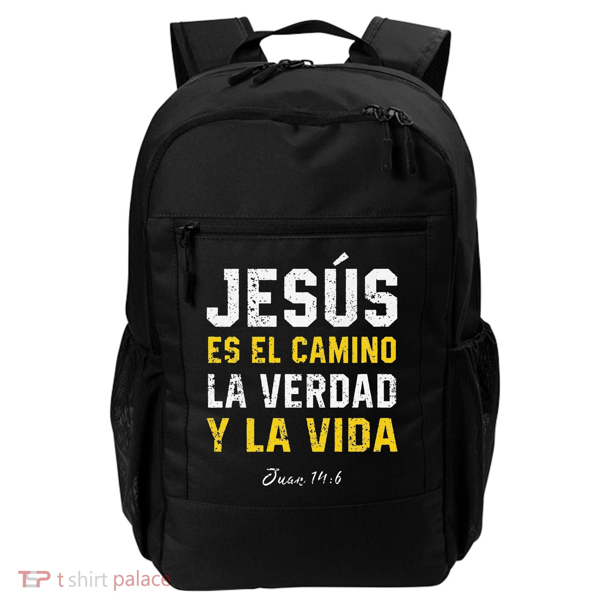 Jesus Es El Camino En Espanol Christian Spanish Preachers Premium Backpack