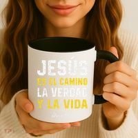 Jesus Es El Camino En Espanol Christian Spanish Preachers Premium Coffee Mug thumb 3
