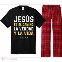 Jesus Es El Camino En Espanol Christian Spanish Preachers Premium Pajama Set thumb 0